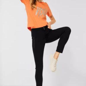 Nohavice čierna Street One