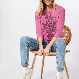 Tričko ružová Cecil