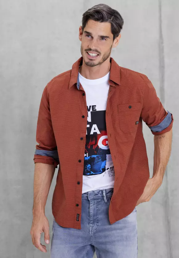 Košeľa hnedá Street One