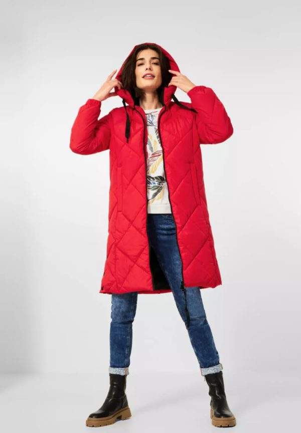 Bunda červená Cecil