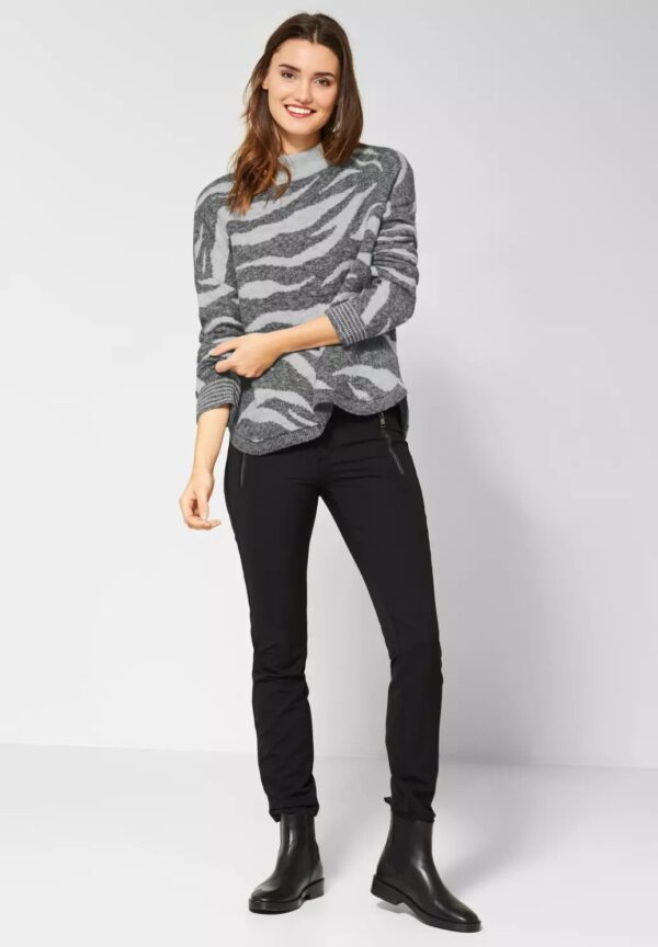 Pulóver šedý Street One