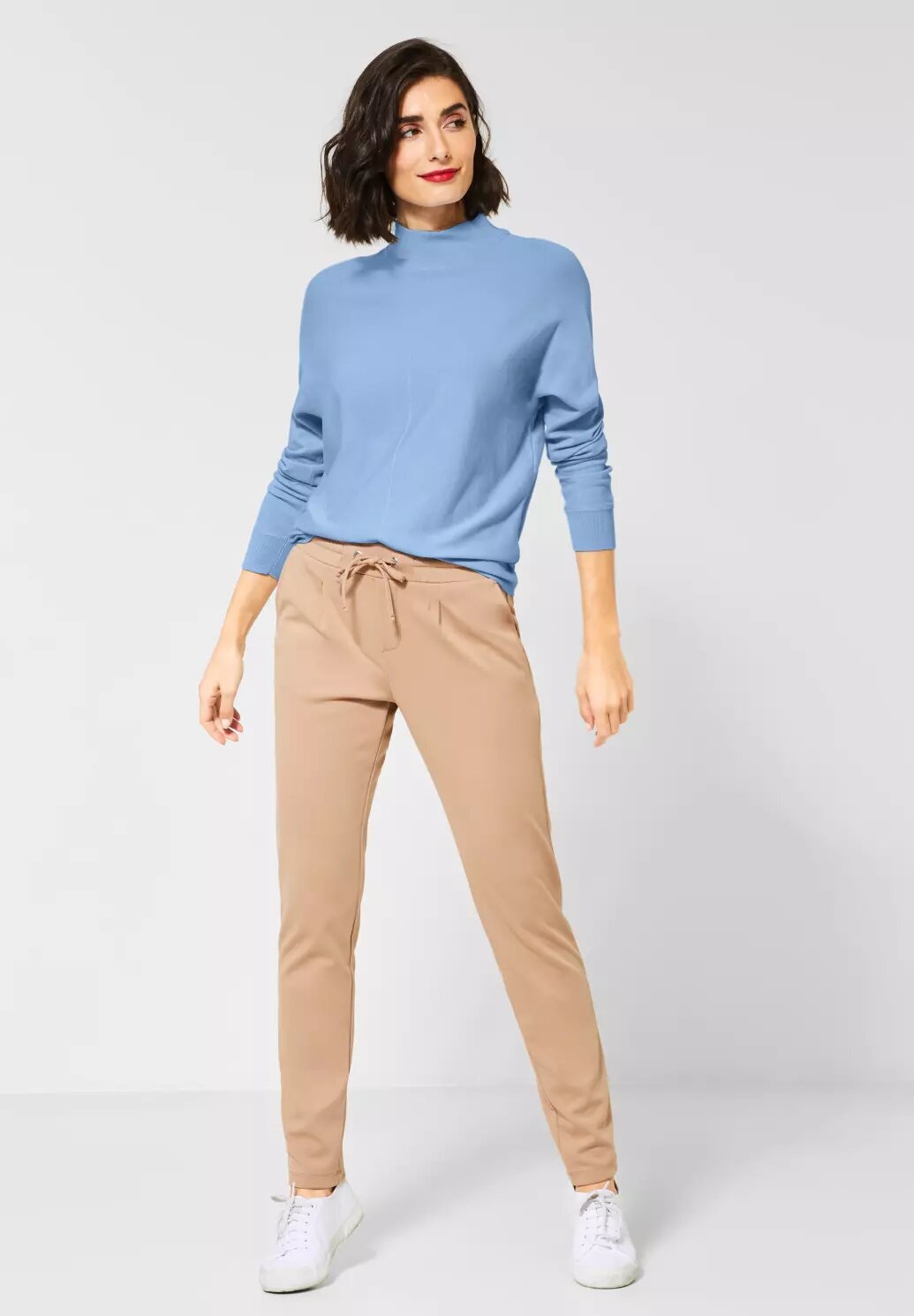 Pulóver modrý Street One