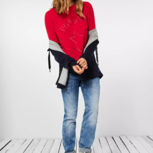 Tričko červená Cecil