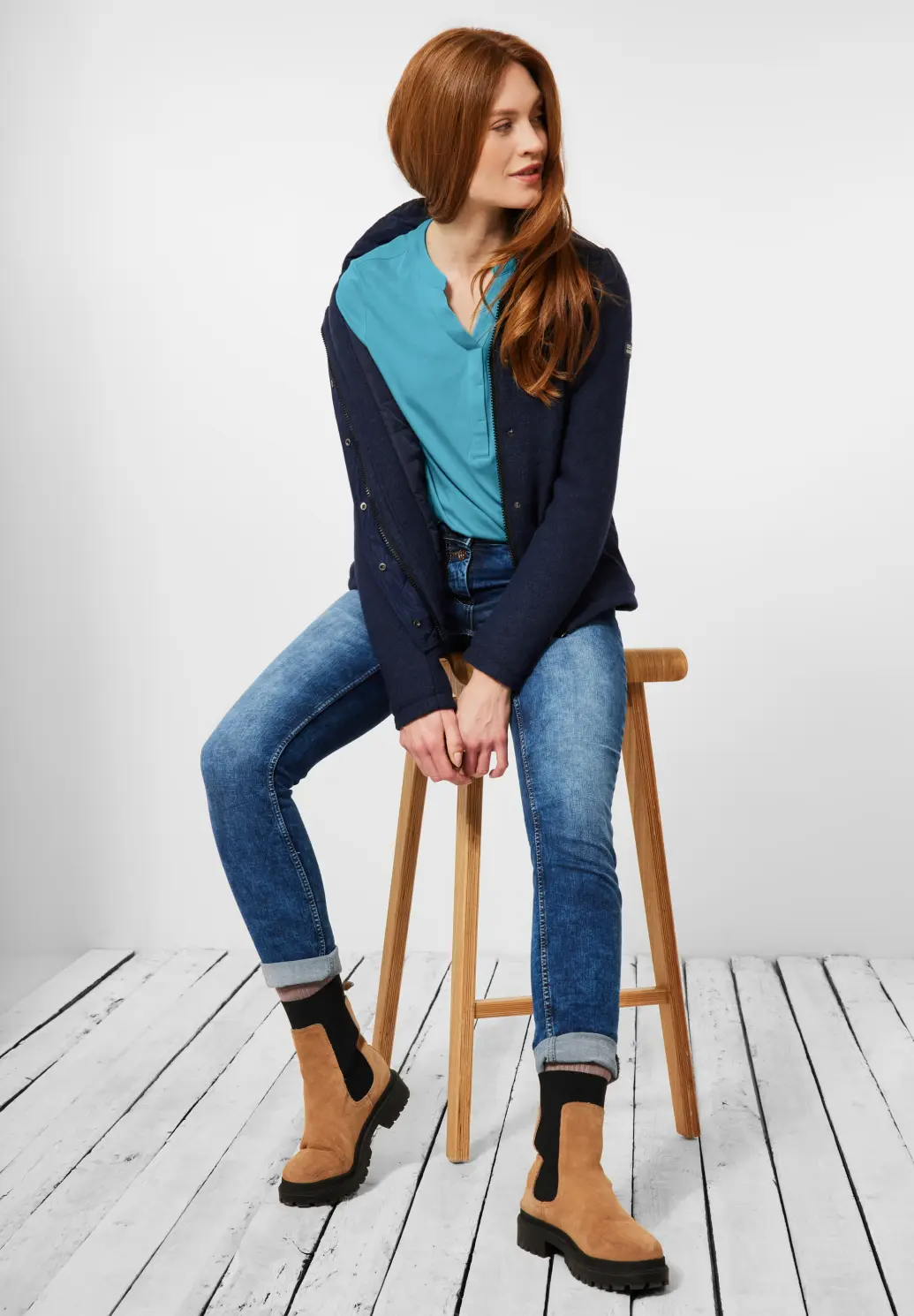 Tričko sv.modrá Cecil