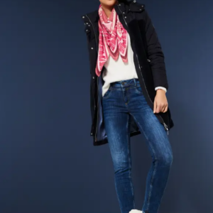 Šatka fuxia-vzor Street One