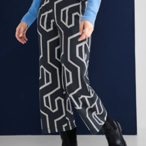 Nohavice tm.modrá-vzor Street One