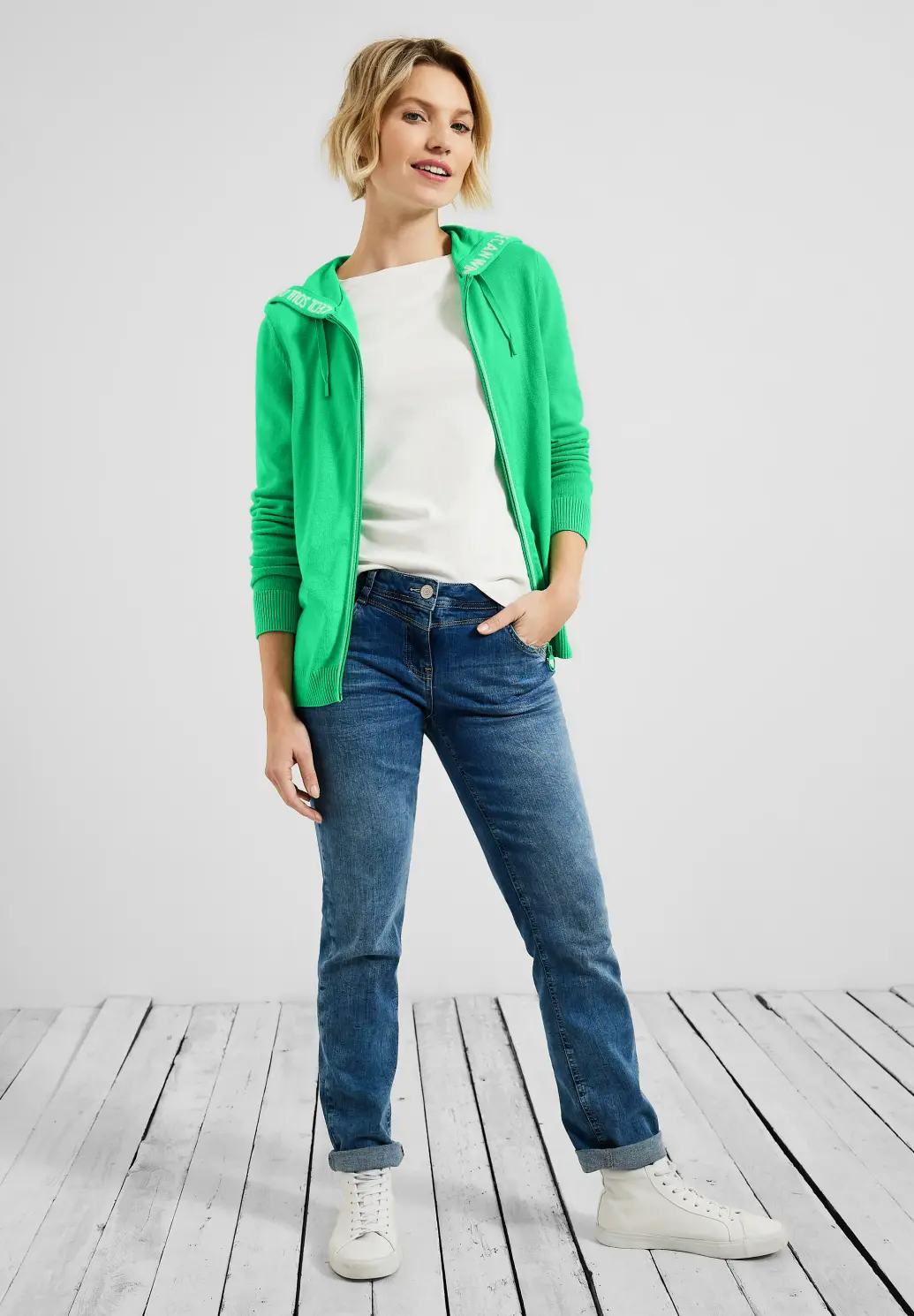 Mikina zelená Cecil