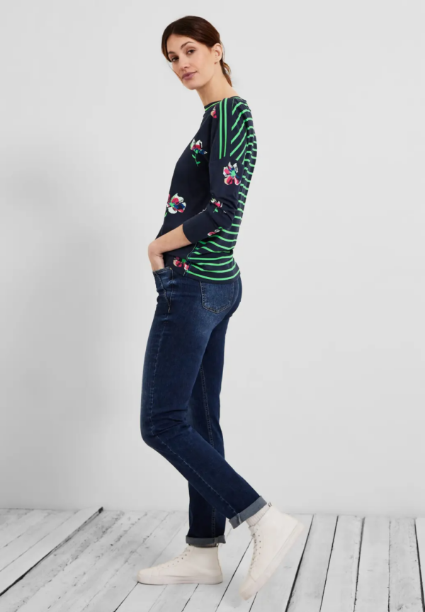 Tričko modrá-vzor Cecil