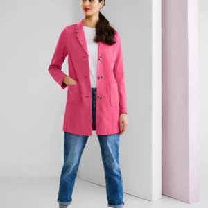 Kabát ružová Street One