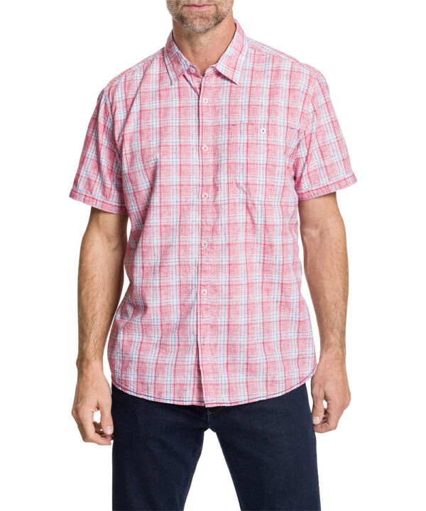 Košeľa ružová-vzor  Pioneer