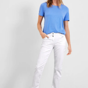 Nohavice biela Cecil