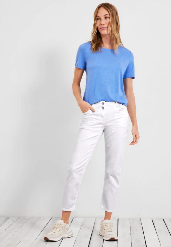 Nohavice biela Cecil