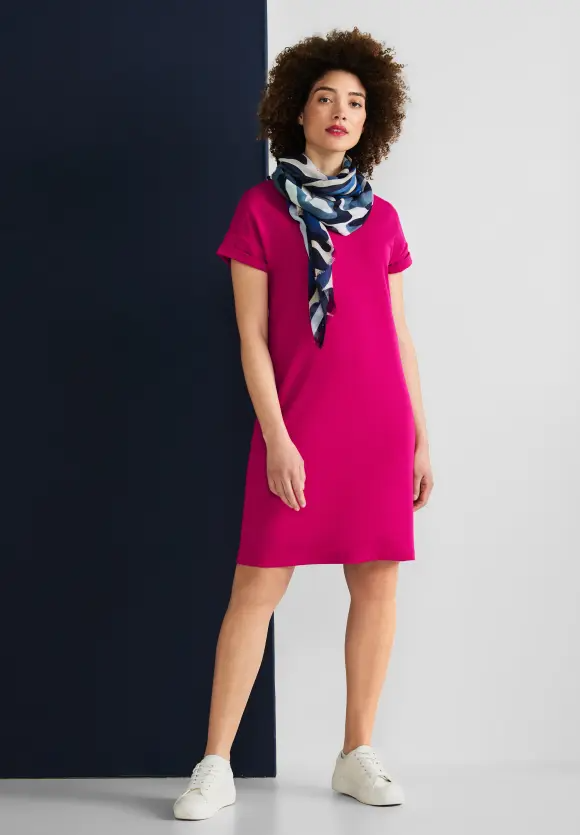 Šaty fuxia Street One
