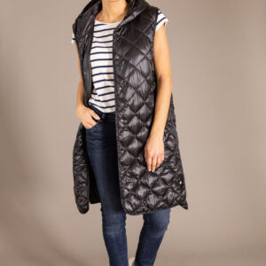 Vesta čierna Green Goose