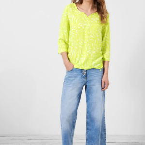 Blúzka žltá Cecil