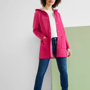 Kabát Street one rúžová
