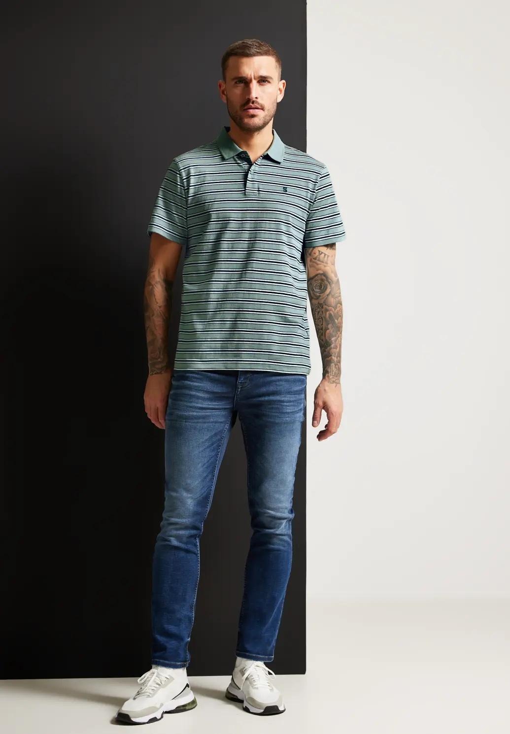 Polokošeľa zelená-pásik Street One