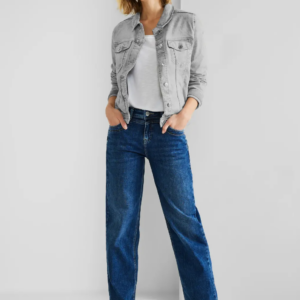Šedá džínsová bunda Street One