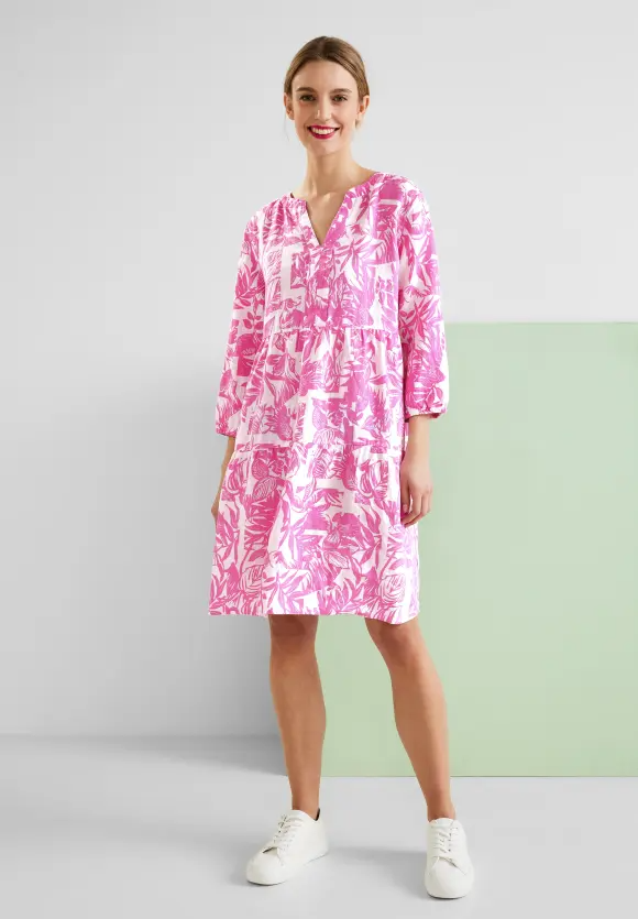 Šaty ružová-kvet Street One