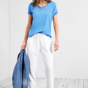 Nohavice biela Cecil