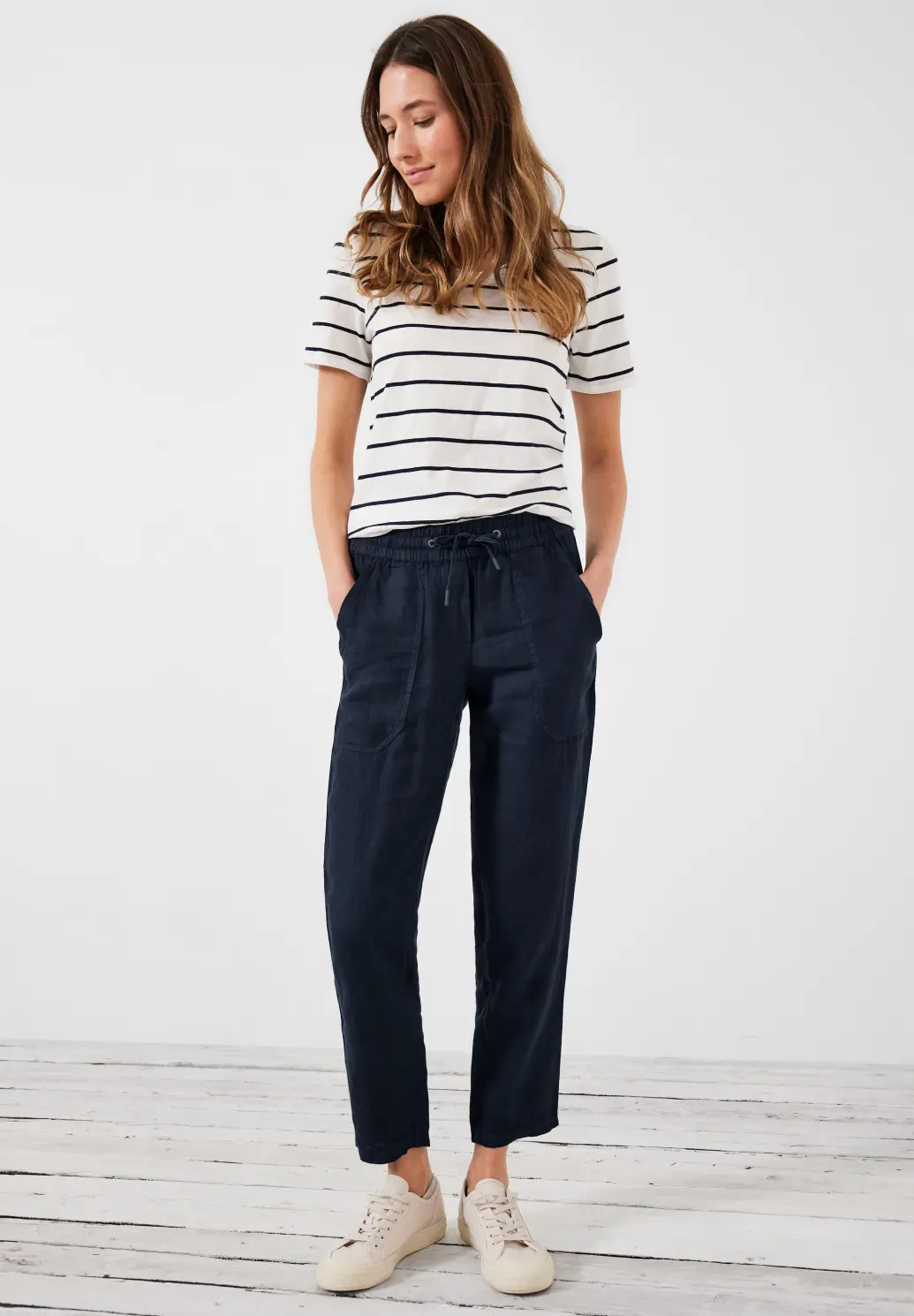 Nohavice tm.modrá Cecil