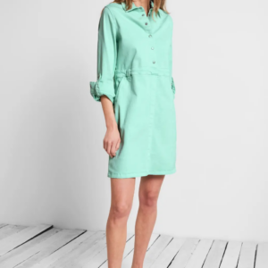 Šaty mentol Cecil