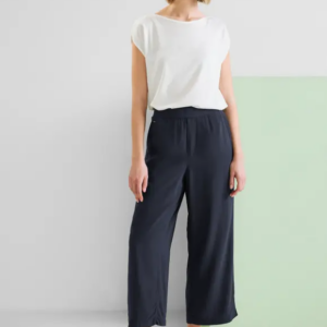 Nohavice tm.modrá Street one