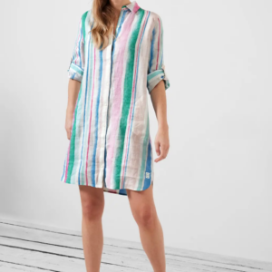 Šaty ružová-pásik Cecil