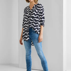 Blúzka tm.modrá Street One