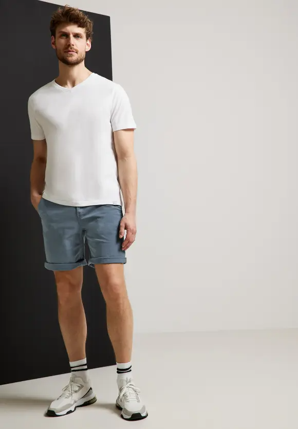 Bermudy sv.modrá Street One