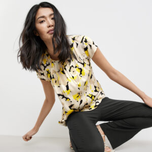 Blúzka biela-vzor  Taifun