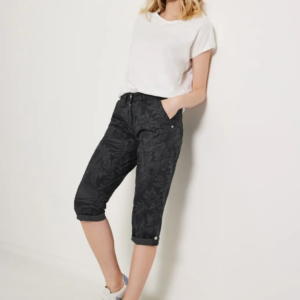 Nohavice čierna-vzor Cecil