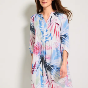 Šaty biela-vzor Cecil