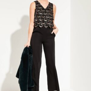 Overal čierny Comma