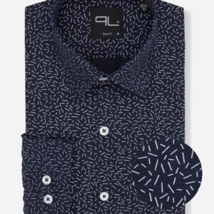 Košeľa slim fit tm.modrá Pako Lorente