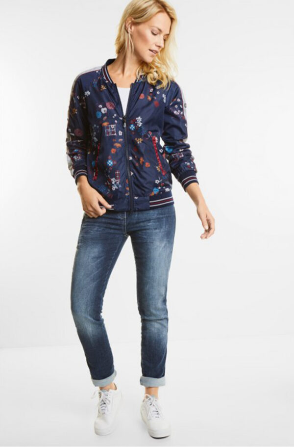 Prechodná bundička modrá Cecil