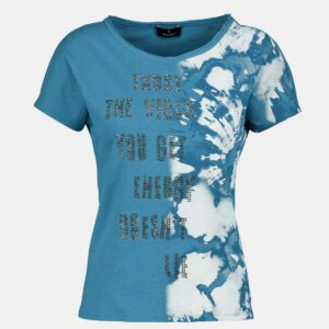 Tričko modré s kamienkami Monari