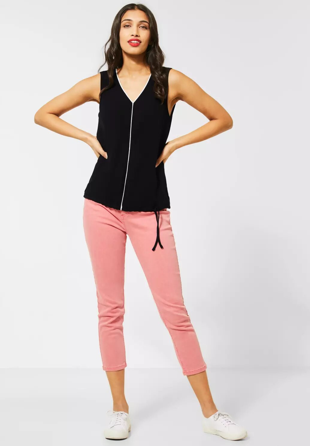 Top čierny Street One