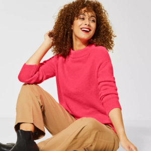 Pulóver korálový Street One