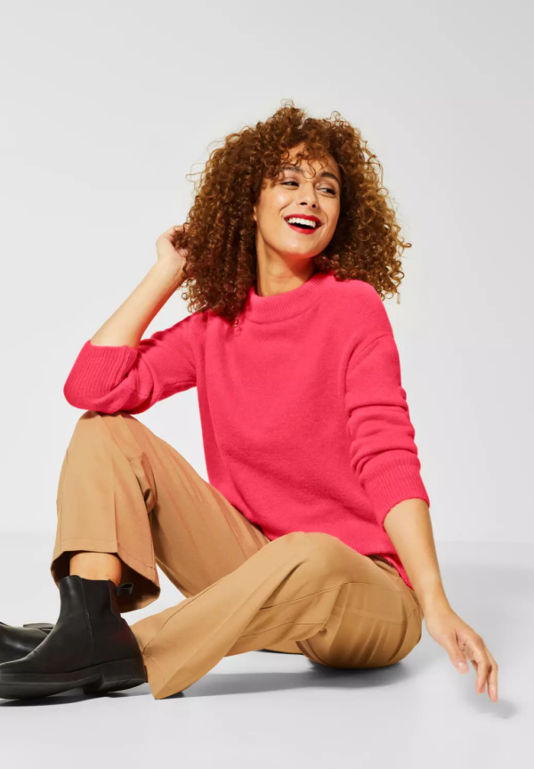 Pulóver korálový Street One