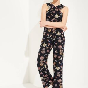 Overal čierny s potlačou Comma