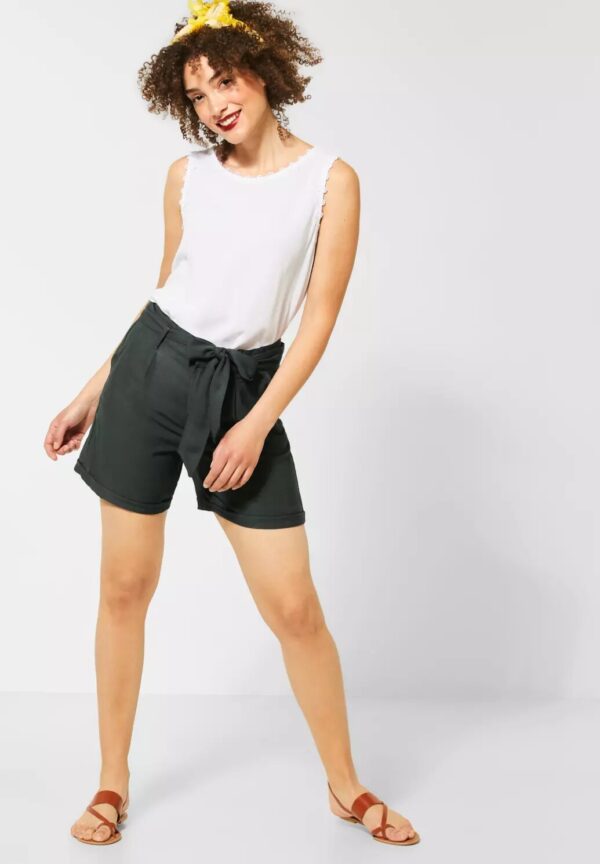 Bermudy zelená Street One