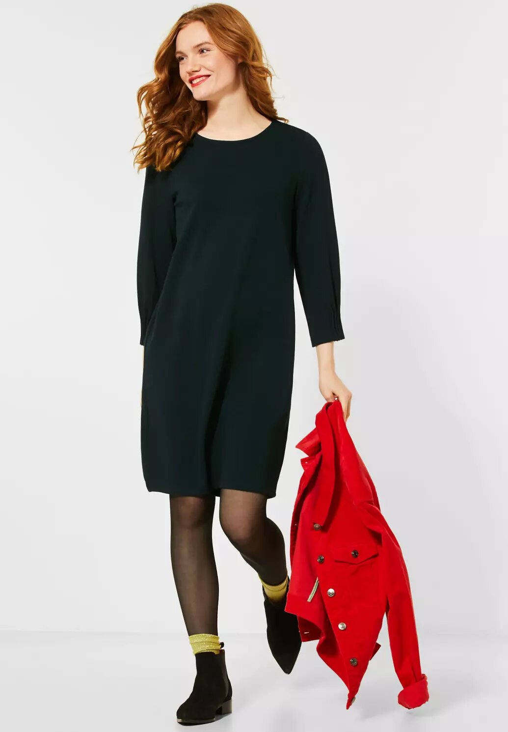 Šaty tm.zelené Street One