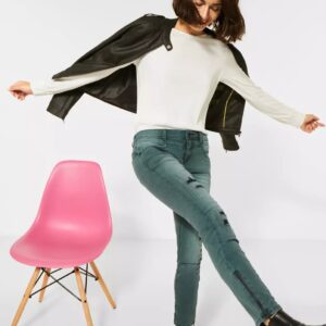 Nohavice zelené Street One