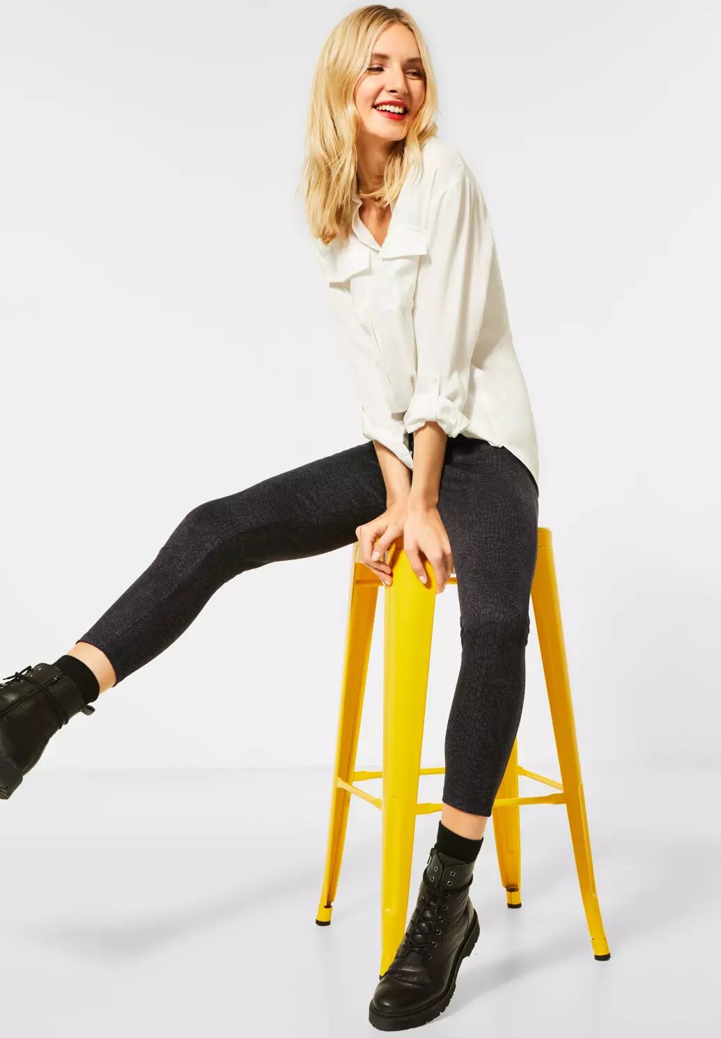 Legíny čierne Street One