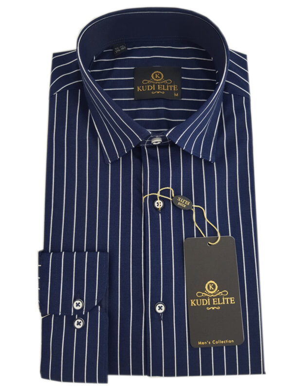 Košeľa modrá-vzor  Elite Kudi