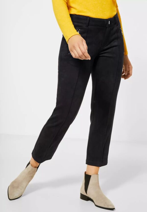 Nohavice čierna Street One