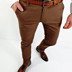 Nohavice hnedá Kudi