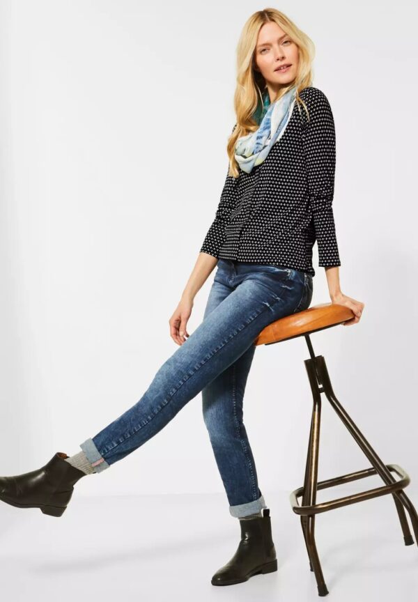 Blúzka čierna Cecil