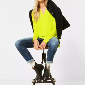 Blúzka žltá Cecil